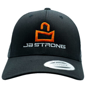 JB Strong Snap Back Hat - Black